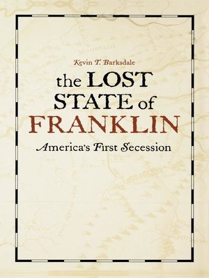 cover image of The Lost State of Franklin